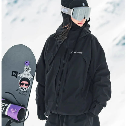 Damen Skijacke wasserdicht – warme Winter-Funktionsjacke