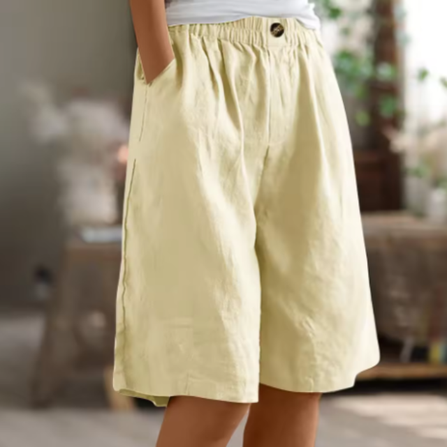 Damen Shorts leicht mit Seitentaschen