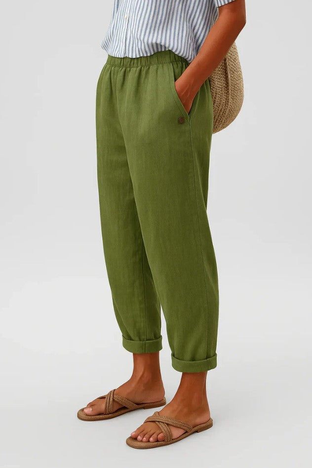 Unifarbene Stoffhose Damen – zeitlose Hose für jeden Tag