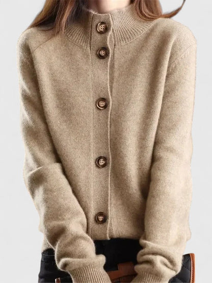 Eleganter Cardigan Damen – vielseitige Strickjacke zum Kombinieren