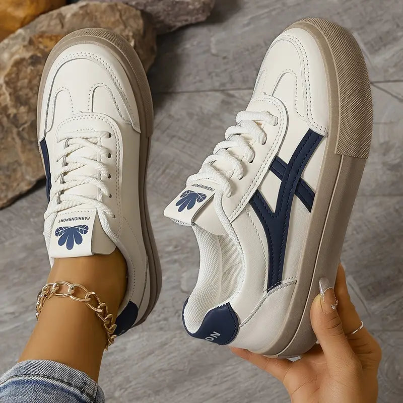Damen Komfort-Sneaker ergonomische Freizeitschuhe