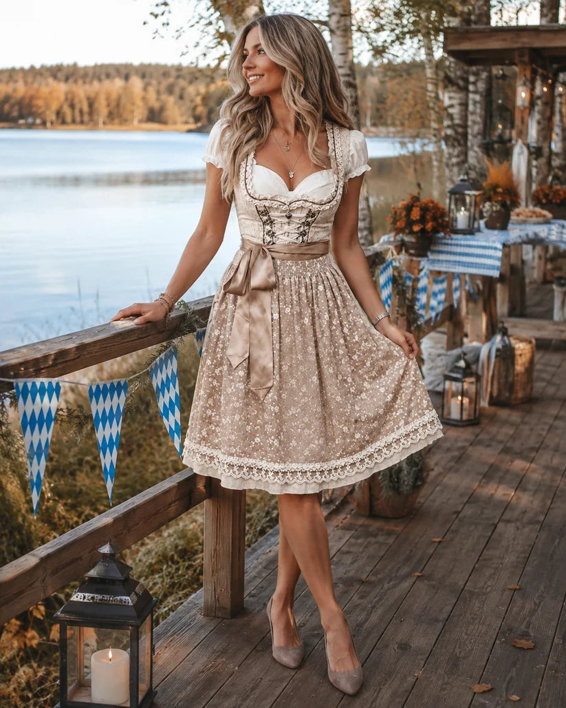 Klassisches Trachtenkleid Damen – elegantes Dirndl