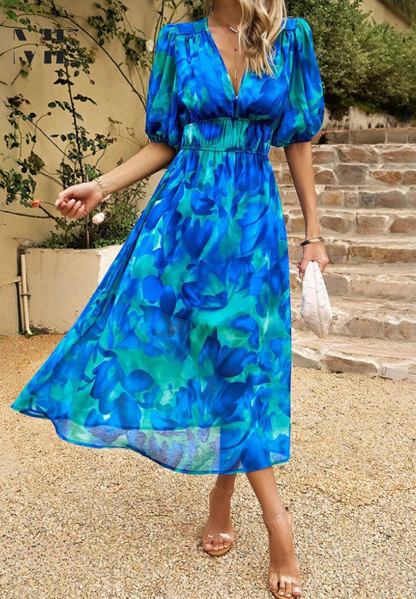 Blumenkleid Damen feminin