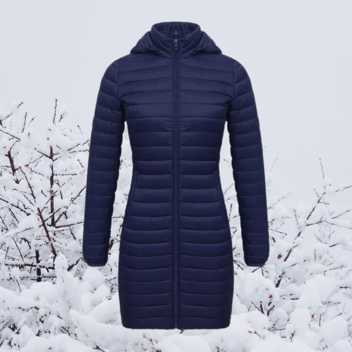 Parka Damen mit Kapuze ultraleicht