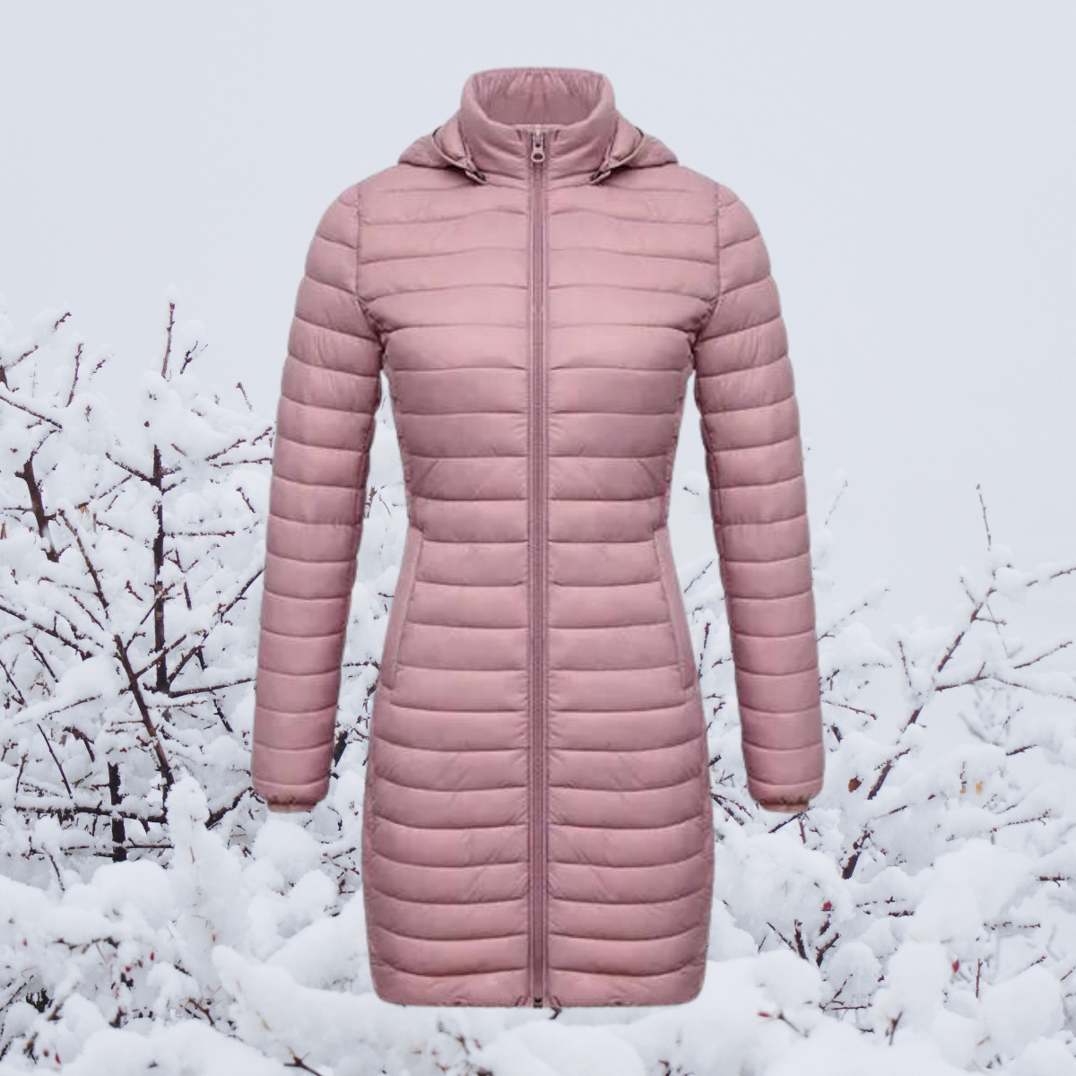 Warmer Damen Parka mit Kapuze