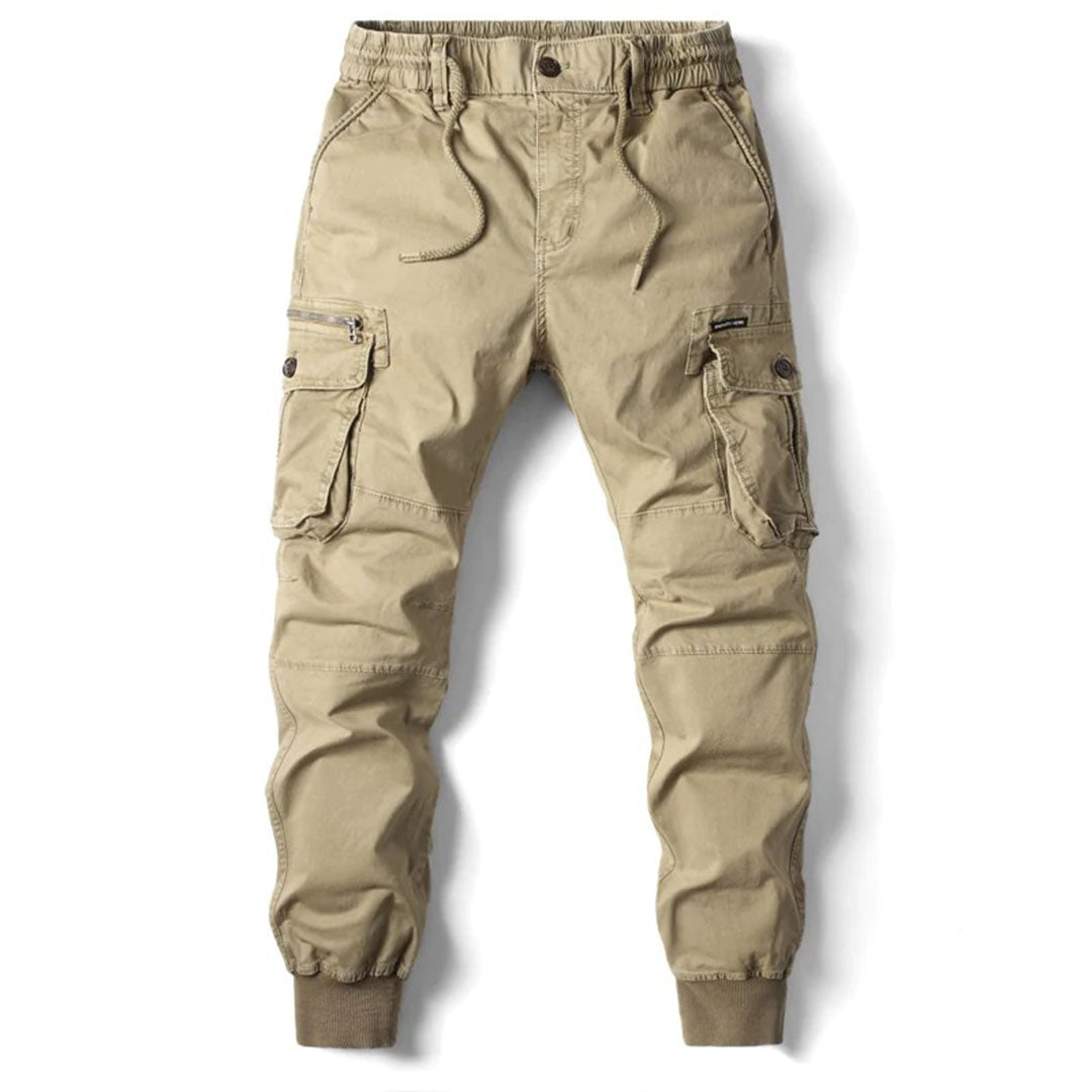 Herren Cargohose mit Taschen schmal