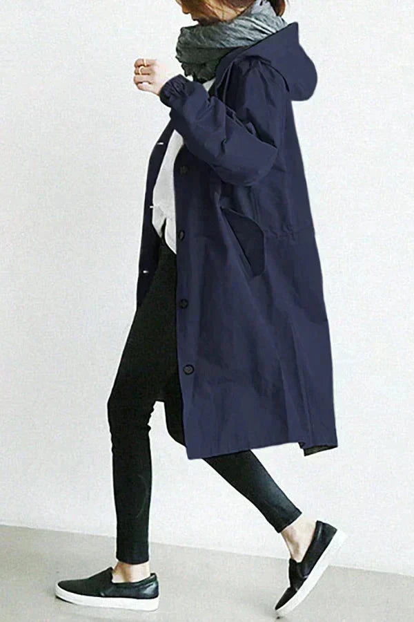 Damen Regenmantel modern