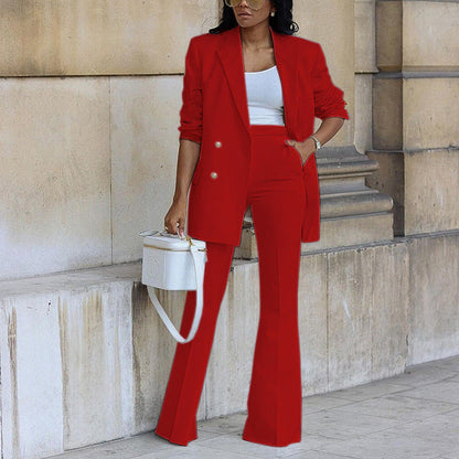 Zweiteiliges Blazer-Set Damen elegant