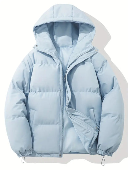 Gemütliche Winterjacke Damen mit Kapuze