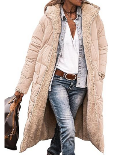 Wendbarer Teddymantel Damen
