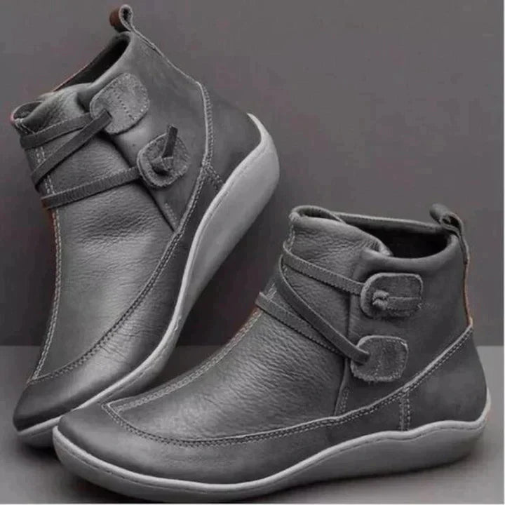 Orthopädische Stiefeletten Damen in Braun