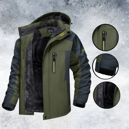 Outdoor-Jacke Herren winddicht – robuste Funktionsjacke aus Polyamid