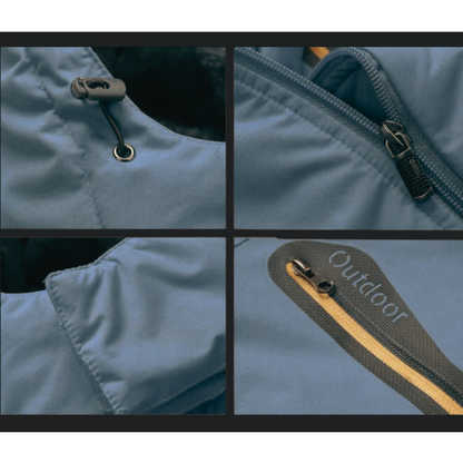 Outdoor-Jacke Herren winddicht – robuste Funktionsjacke aus Polyamid