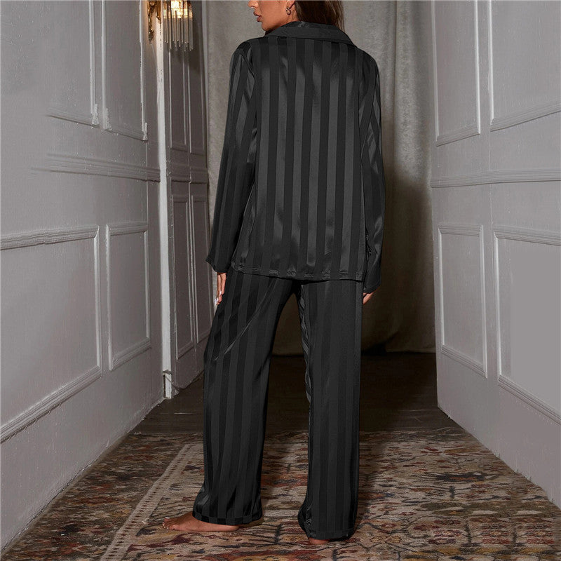 Luxuriöser Satin-Pyjama Damen