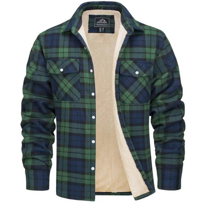 Gefütterte Holzfällerjacke Damen mit Kapuze