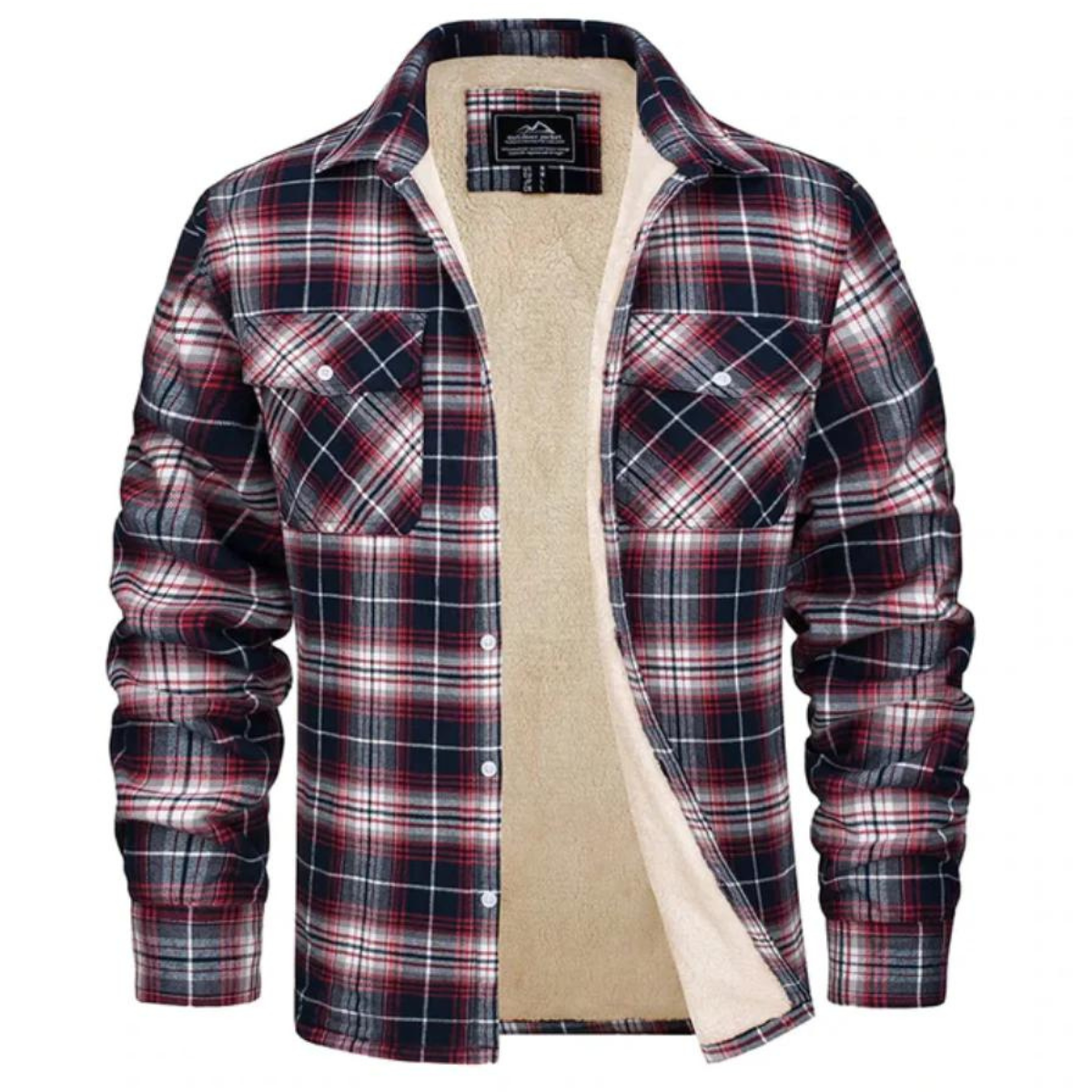 Damen Kapuzenjacke im Karo-Design