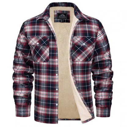 Damen Kapuzenjacke im Karo-Design