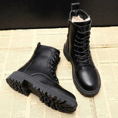 Warme Winterstiefel Damen mit Memory-Schaum
