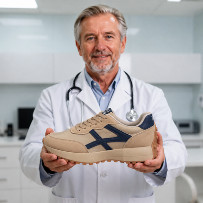 Orthopädische Textil-Sneaker Damen – Leichte, bequeme Sneaker mit Dämpfung