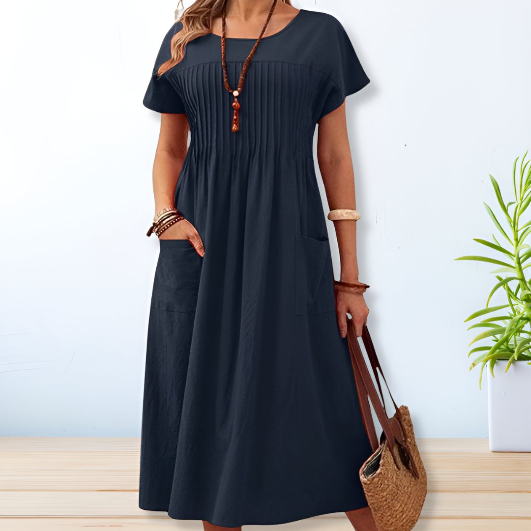 Sommerkleid Damen in Midi-Länge