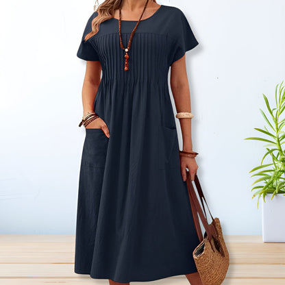 Sommerkleid Damen in Midi-Länge
