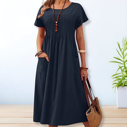 Sommerkleid Damen in Midi-Länge
