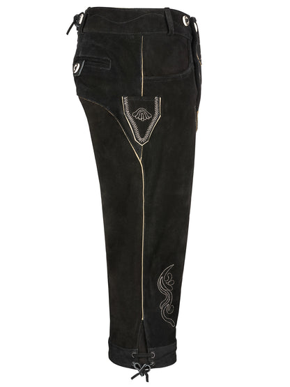 Herren Lederhose knielang – traditionelle Trachtenhose