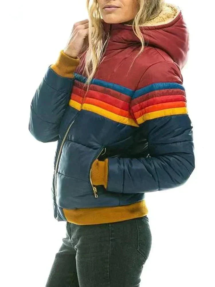 Winterjacke aus Polyamid – robuste Jacke im skandinavischen Design