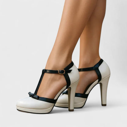 Bequeme Absatzschuhe Damen mit Polstersohle