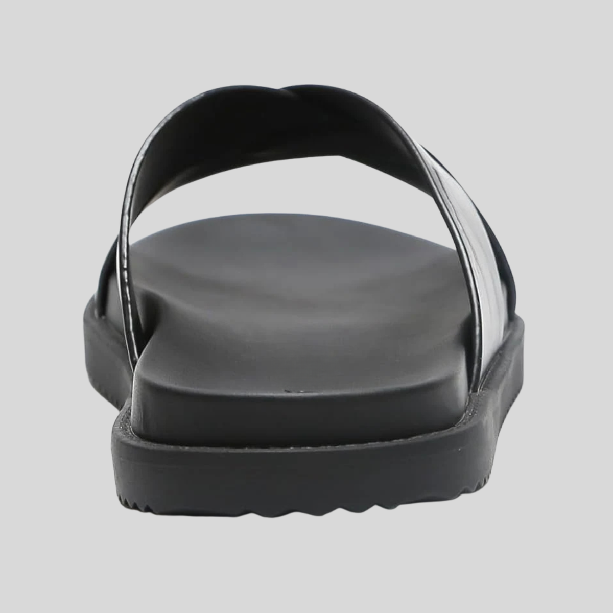 Elegante Sandalen Herren mit gekreuzten Riemen und komfortabler profilierter Sohle