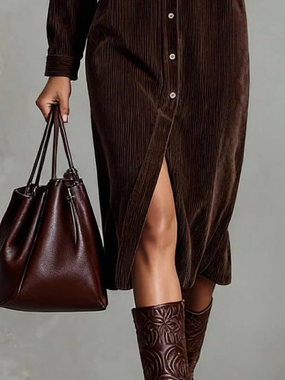 Kleid Damen mit femininer Silhouette