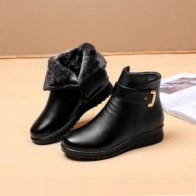 Damen Komfortstiefel ergonomische Stiefel