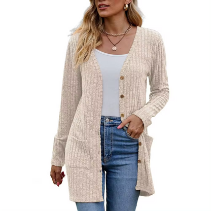 Damen Strickjacke – gemütlicher Cardigan