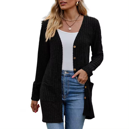 Damen Strickjacke – gemütlicher Cardigan