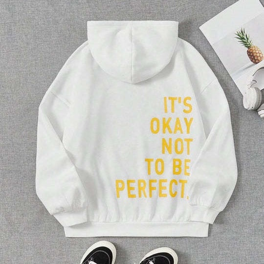 Freizeit Hoodie Damen aus Polyester