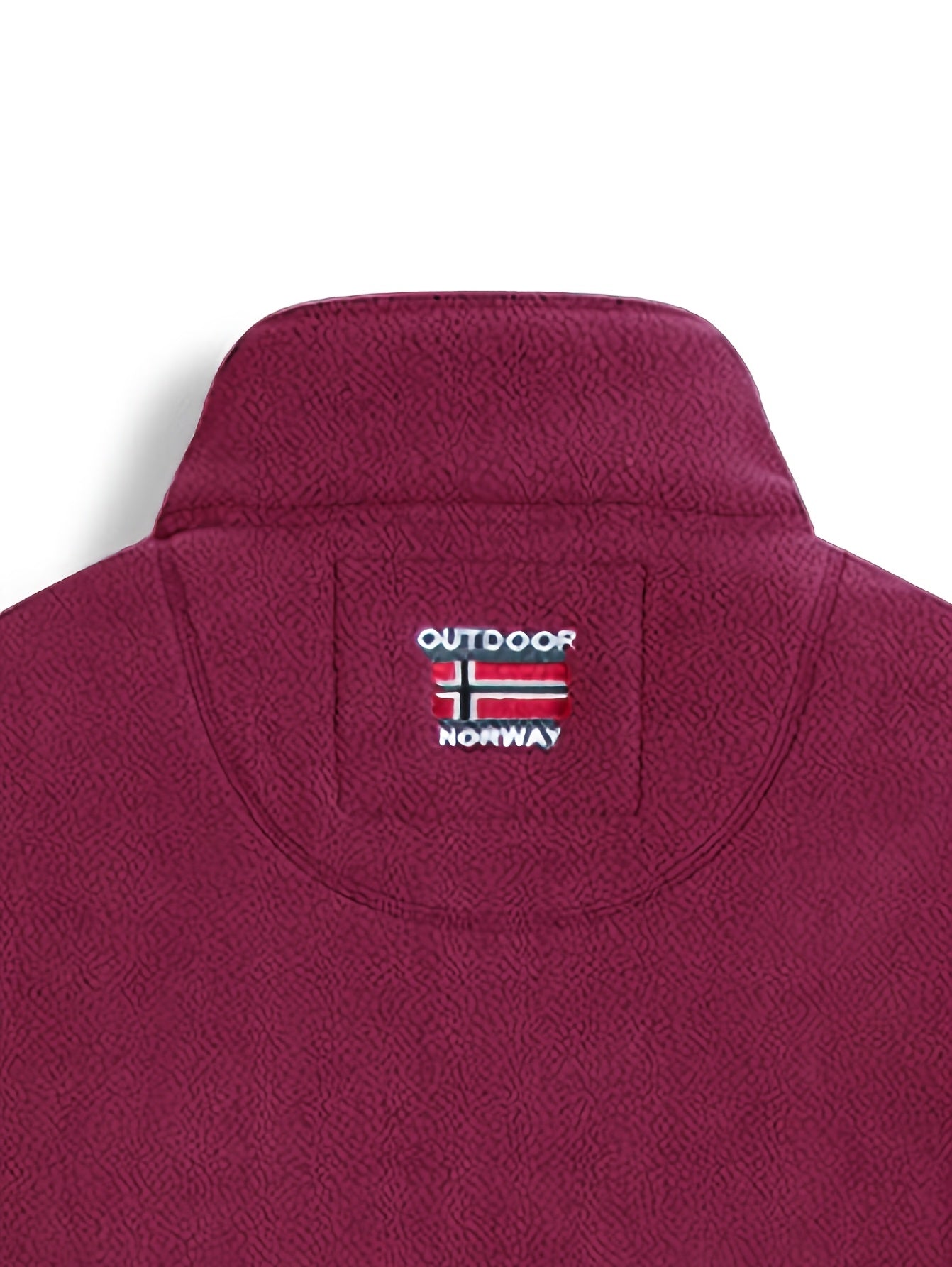 Fleecejacke aus weichem Fleece – Outdoor-Jacke mit hohem Kragen