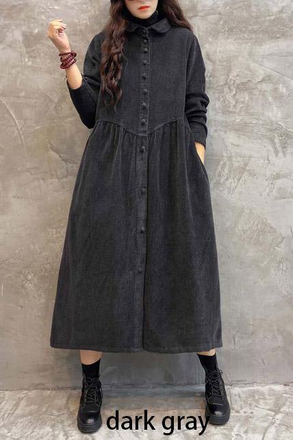 Taillierter Cordmantel Damen