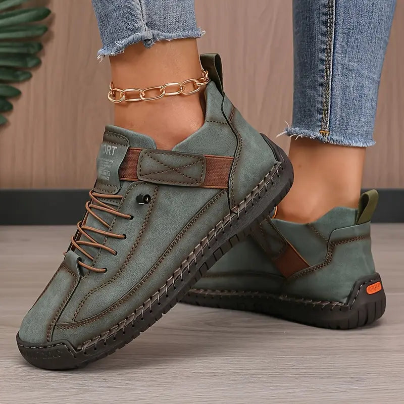 Orthopädische Sneaker Damen – bequeme Plateau-Sneaker, Detailansicht