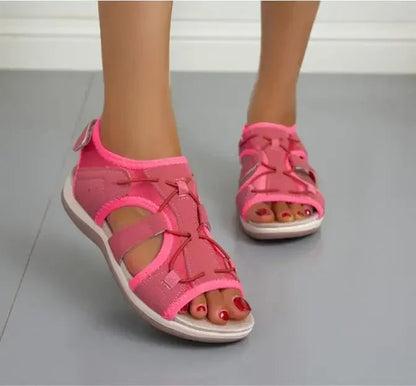 Bequeme Sandalen mit verstellbaren Riemen – luftige Sommersandalen