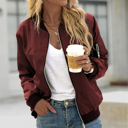 Sportliche Bomberjacke Damen