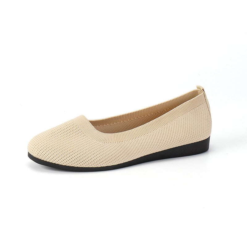 Orthopädische Slip-On-Sneaker Damen aus Textil – Komfortschuhe, Detailansicht