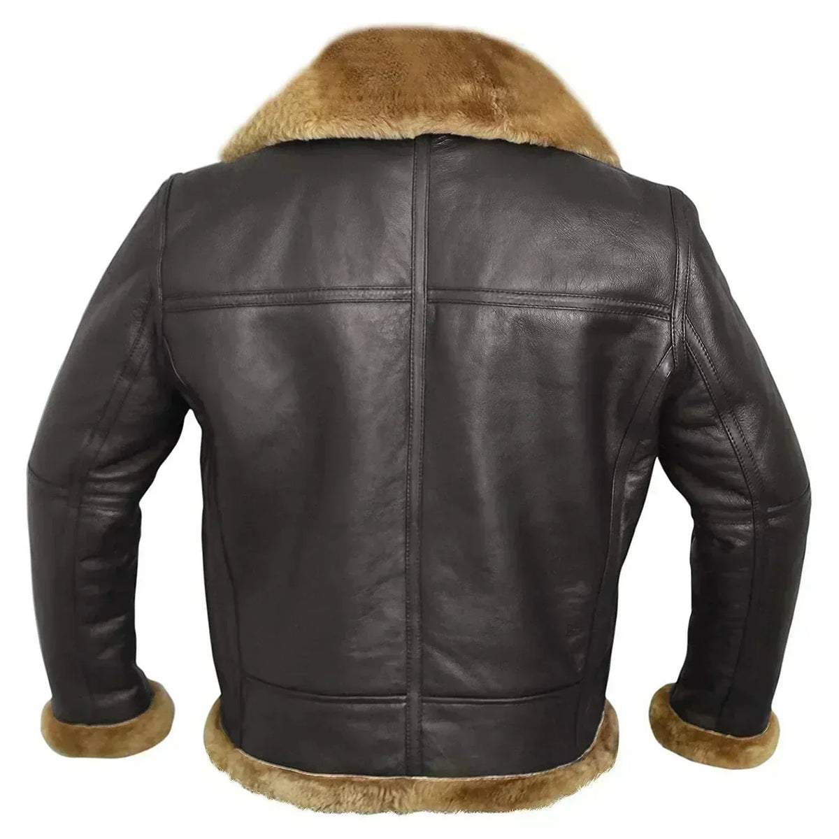 Fliegerjacke Herren mit Reißverschluss – klassische Bomberjacke aus Polyamid