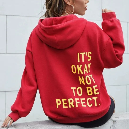Hoodie Damen locker geschnitten