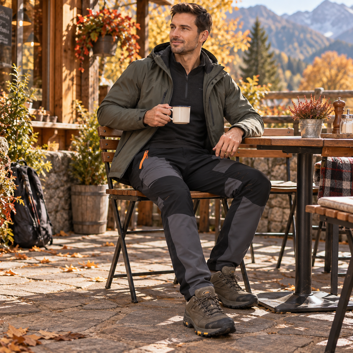 Herren Outdoorhose atmungsaktiv – bequeme Wanderhose