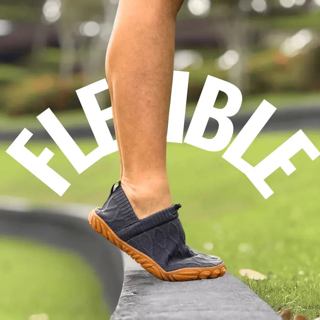 Flexible Barfußschuhe aus Textil