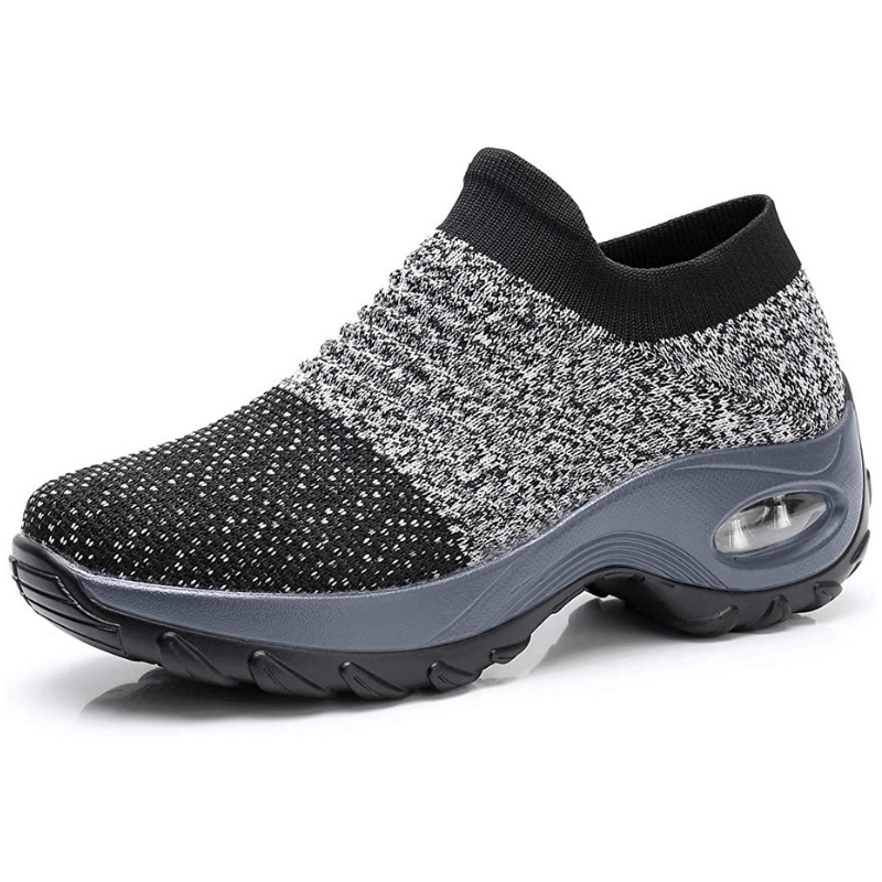 Leichte Slip-on Schuhe Damen mit gepolsterter Sohle