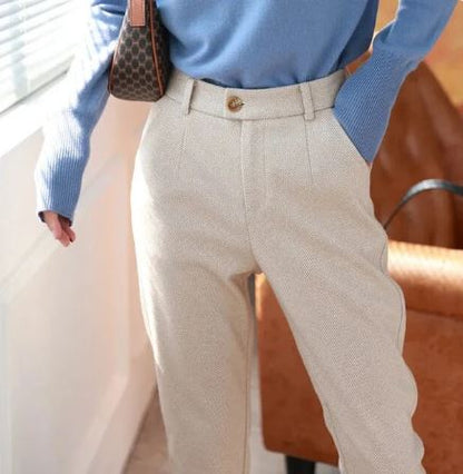 Warme Wollhose Damen für den Winter