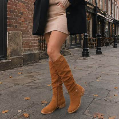 Stiefeletten Damen aus Kunstleder – bequeme Ankle Boots mit weichem Fußbett