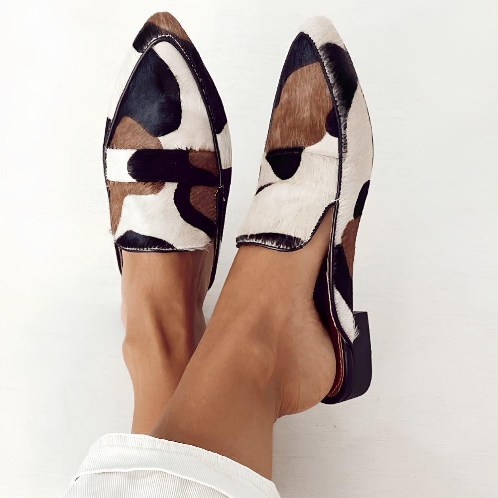Loafer Damen bequem – klassische Slipper aus Kunstleder