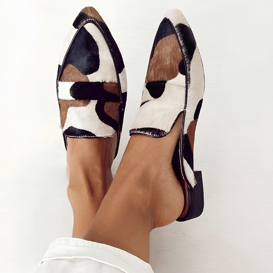 Loafer Damen bequem – klassische Slipper aus Kunstleder